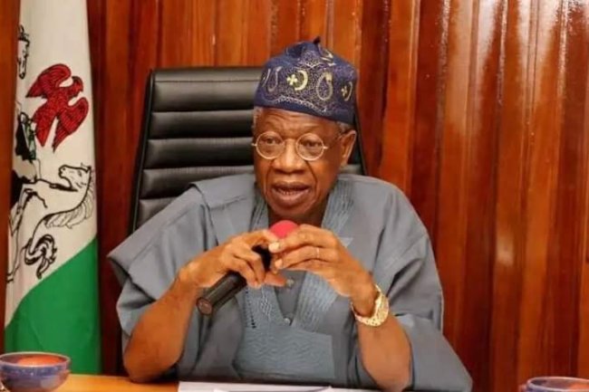 LAI MOHAMMED BLAMES PARENTS FOR WORRISOME STATE OF THE NATION