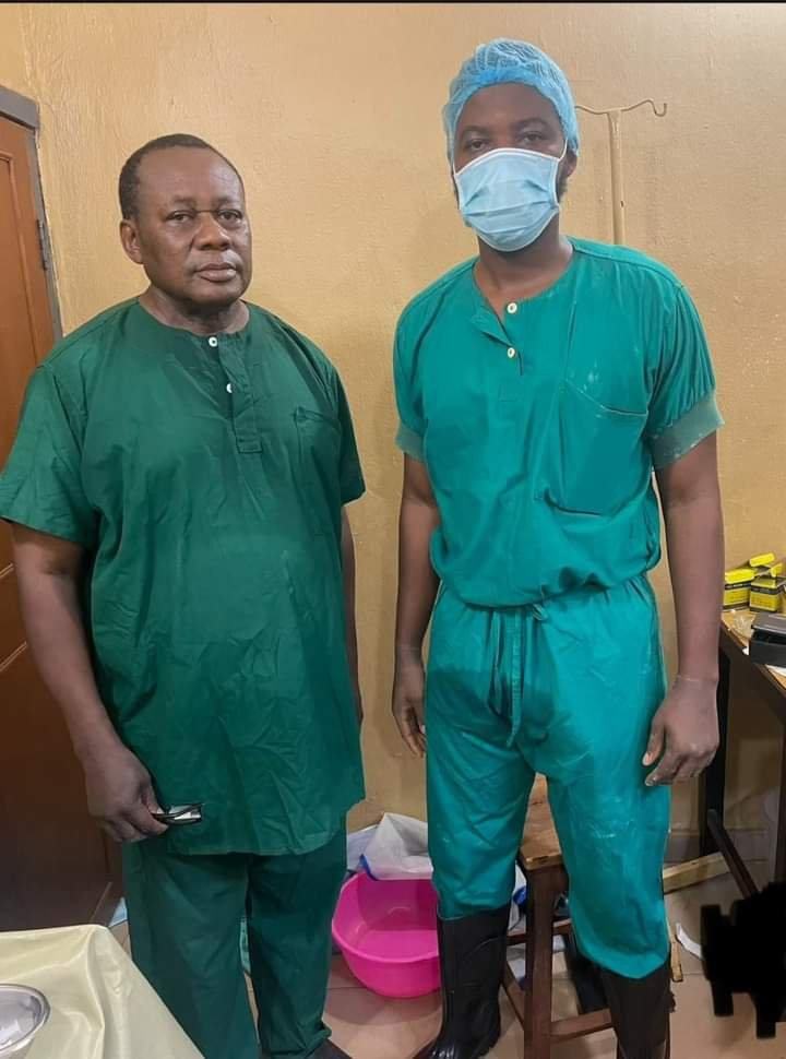 PHOTOS: FATHER, SON PERFORM SURGERY TOGETHER