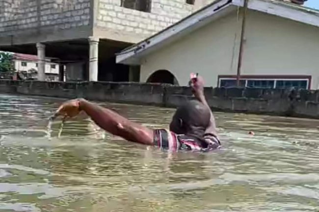 NO O.. NO BE RIVER I DEY O... NA MY COMPOUND