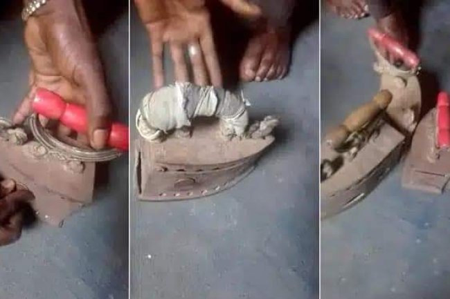 NIGERIAN MAN OFFERS PAY N4.6M TO ANYONE WHO CAN SELL OLD PRESSING IRON TO HIM