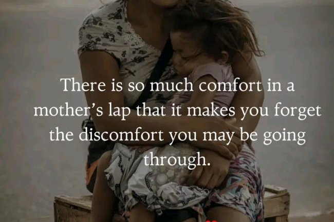 WHY IS OUR MOTHER USUALLY THE FIRST PERSON WE THINK OF IN PAIN?