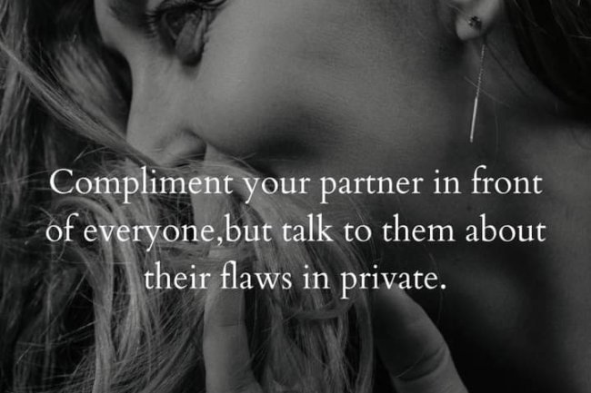 DO YOU MAINTAIN THE SELF-ESTEEM OF YOUR LOVED ONES?