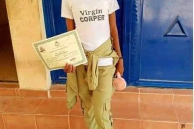 "I CAME, I SAW AND I'M COMING BACK HOME INTACT" - VIRGIN CORPER CELEBRATES AS SHE CONCLUDES NYSC