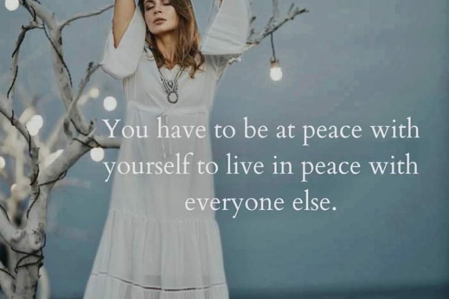 CAN OUR RELATIONSHIPS BE IMPROVED BY BRINGING PEACE WITH OURSELVES?