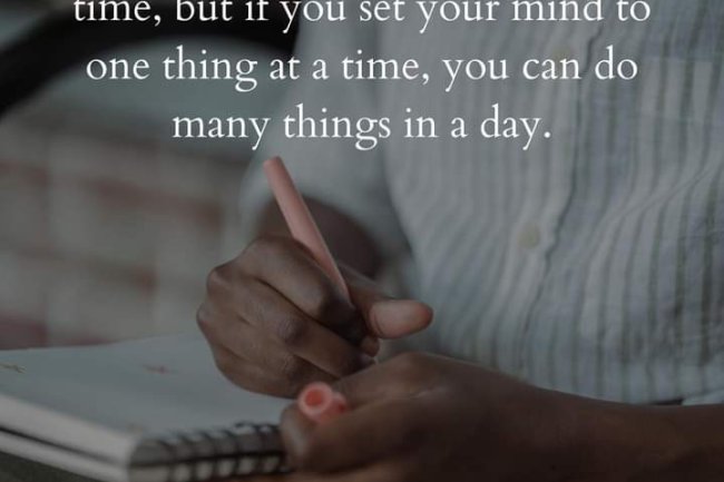 HOW DO YOU MANAGE WHEN YOU HAVE MULTIPLE TASKS TO BE COMPLETED?