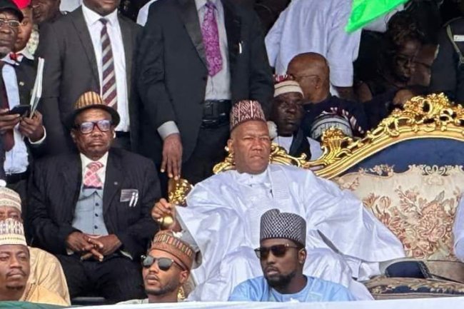 PHOTOS: DATTI, ROTIMI AMAECHI, OTHERS PRESENT AS LABOUR PARTY'S ALEX OTTI SWORN IN AS ABIA STATE'S GOVERNOR