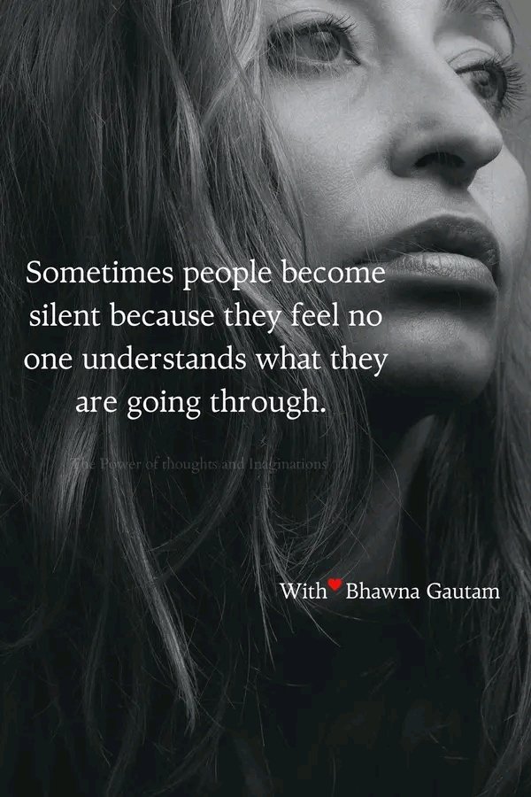 DO YOU UNDERSTAND YOUR LOVED ONE’S SILENCE?