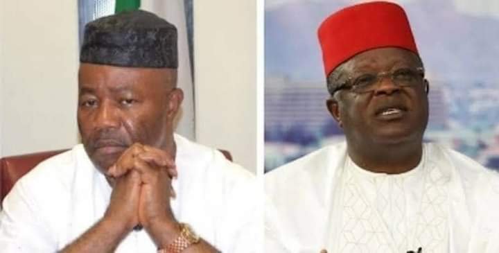 UMAHI STEPS DOWN AND ENDORSES AKPABIO FOR SENATE PRESIDENT