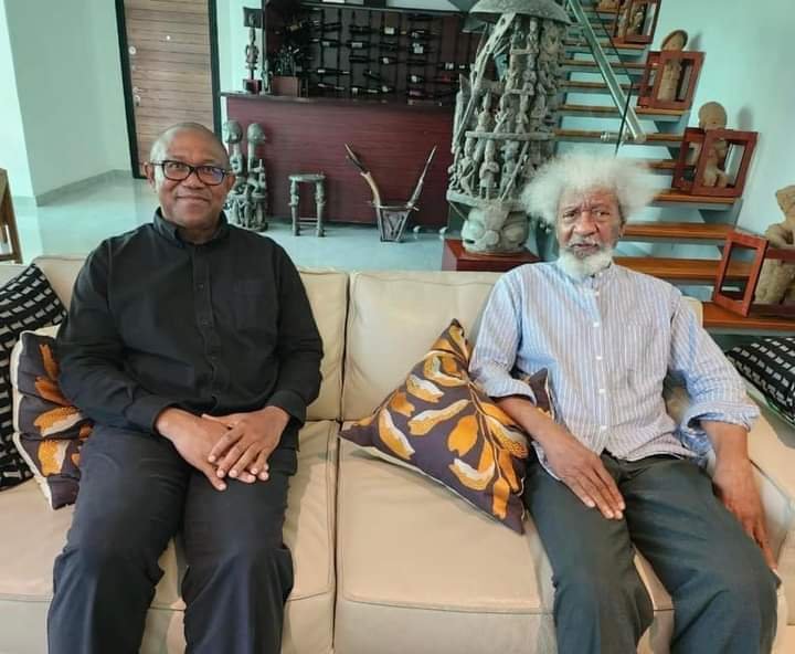 I VISITED PROF SOYINKA, I REMINDED THE NOBEL LAUREATE OF THE HUGE PRICE HE PAID JUST BEFORE THE OUTBREAK OF THE CIVIL WAR - OBI 