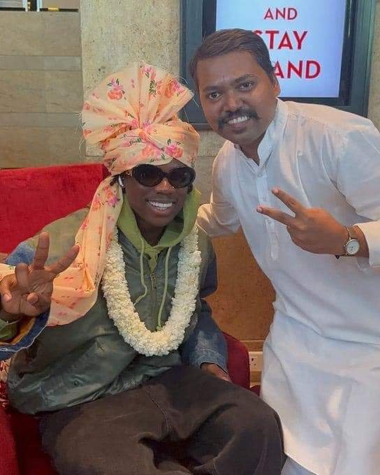 REMA ARRIVES IN INDIA, RECEIVES WARM WELCOME AHEAD OF HIS TOUR 