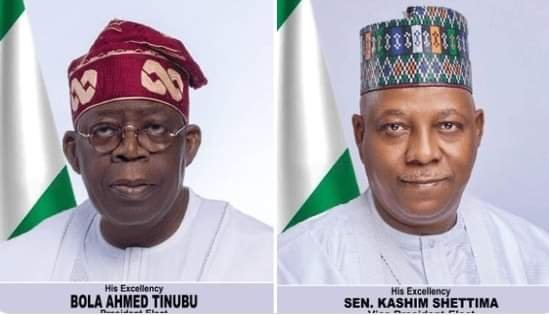 TRANSITION COUNCIL RELEASES PRE-INAUGURATION OFFICIAL PORTRAITS FOR TINUBU, SHETTIMA