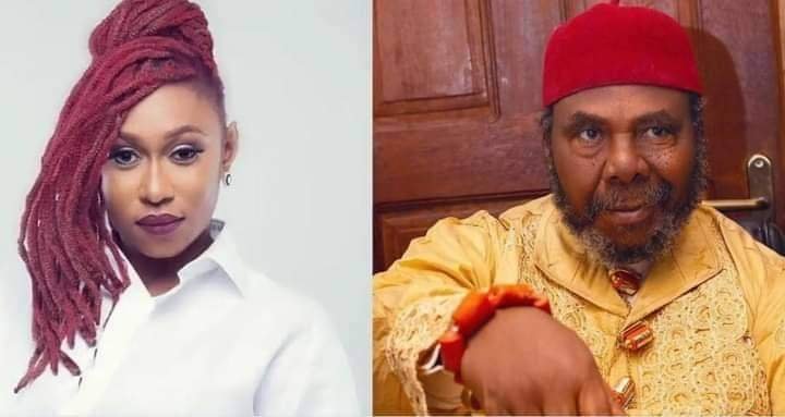 “HE FORCED ME TO GIVE HIM ‘OSIBA’, WHICH IS AGAINST MY TRADITION” – SINGER, CYNTHIA MORGAN SHARES ENCOUNTER WITH VETERAN ACTOR, PETE EDOCHIE