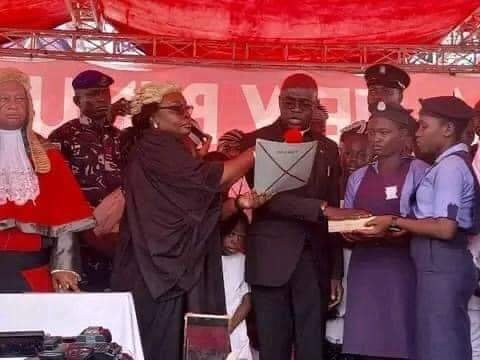 ALIA SWORN-IN AS BENUE STATE GOVERNOR, PROMISES ADEQUATE SECURITY