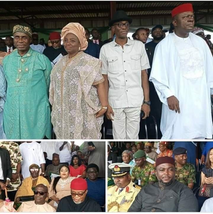 PHOTOS: DATTI, ROTIMI AMAECHI, OTHERS PRESENT AS LABOUR PARTY'S ALEX OTTI SWORN IN AS ABIA STATE'S GOVERNOR