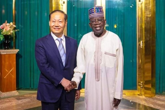 PHOTOS: TINUBU MEETS CHINESE SPECIAL ENVOY IN ABUJA