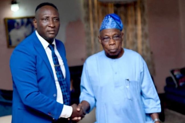 BREAKING NEWS:  BILLIONAIRE PROPHET JEREMIAH FUFEYIN MEETS CHIEF OLUSEGUN OBASANJO IN CLOSED DOOR ON NATIONAL ISSUES