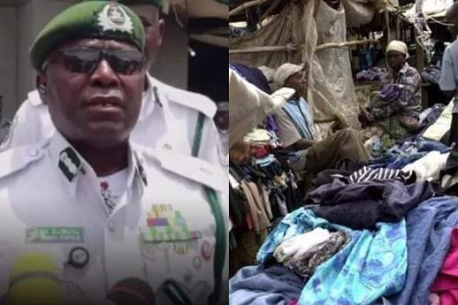 CUSTOMS PLANS TO BAN SECOND-HAND CLOTHES