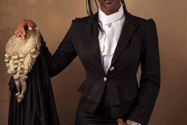 PHOTOS: BARRISTER IFUNANYA, LADY DEMANDING $24M AS BRIDE PRICE CONGRATULATES HERSELF AS SHE'S CALLED TO THE NIGERIA BAR