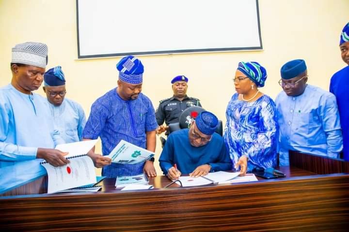 EKITI STATE GOVERNOR, BIODUN OYEBANJI SIGNS 3 BILLS INTO LAW