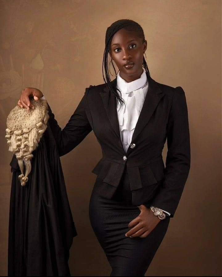 PHOTOS: BARRISTER IFUNANYA, LADY DEMANDING $24M AS BRIDE PRICE CONGRATULATES HERSELF AS SHE'S CALLED TO THE NIGERIA BAR