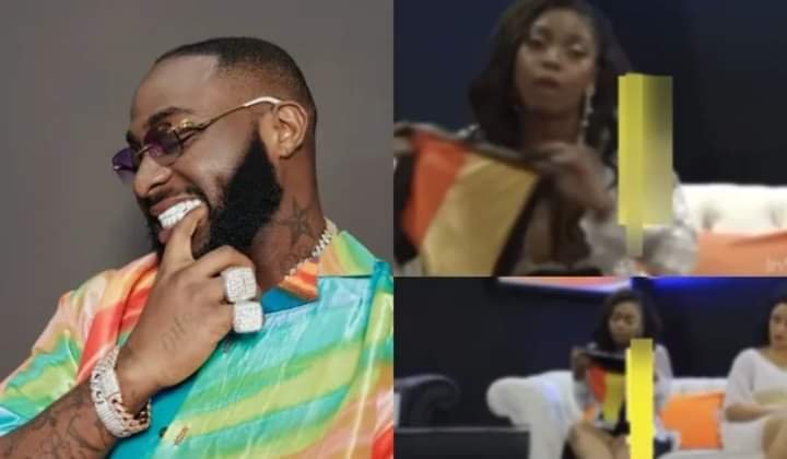 PENDO STACY, A KENYAN LADY, WAS CAUGHT ON TAPE FLAUNTING A PAIR OF BOXERS REPORTEDLY FOR DAVIDO