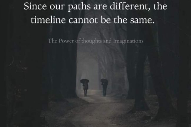 WHY SHOULDN'T WE LET THE PREDEFINED TIMELINES DEMOTIVATE US?