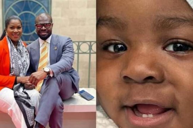 STEPHANIE OKEREKE FINALLY UNVEILS SECOND SON