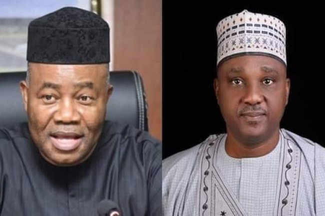 GROUP SUES AKPABIO, ABASS OVER ‘PLAN TO SPEND N110BN ON BULLETPROOF CARS, OTHERS’