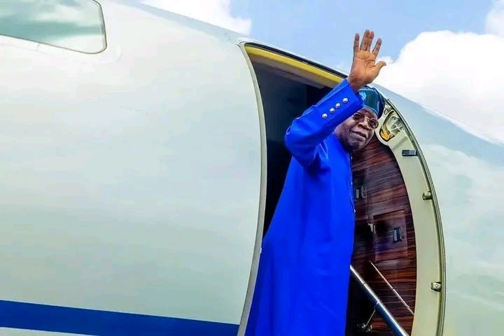 PRESIDENT TINUBU DEPARTS NIGERIA FOR BENIN REPUBLIC