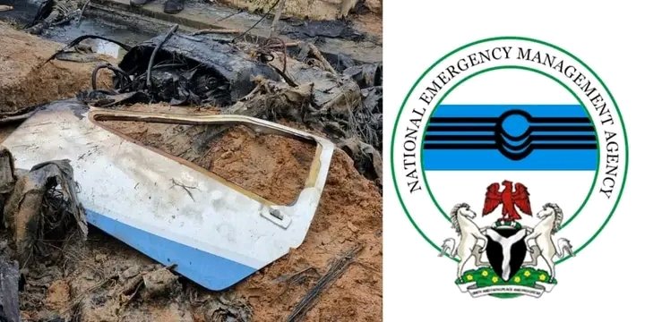 PLANE THAT CRASH-LANDED IN LAGOS IS SOUTH AFRICAN-MADE PROPELLER AIRCRAFT – NIGERIAN EMERGENCY AGENCY, NEMA