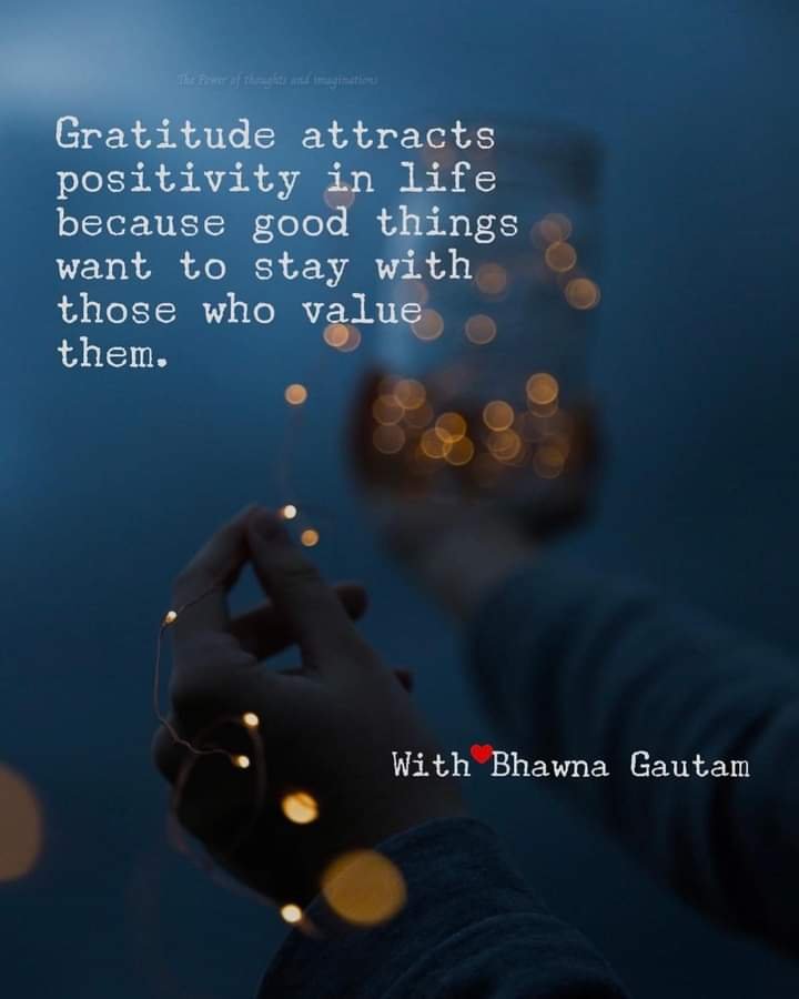 DOES BEING GRATEFUL BRING MORE IN LIFE?