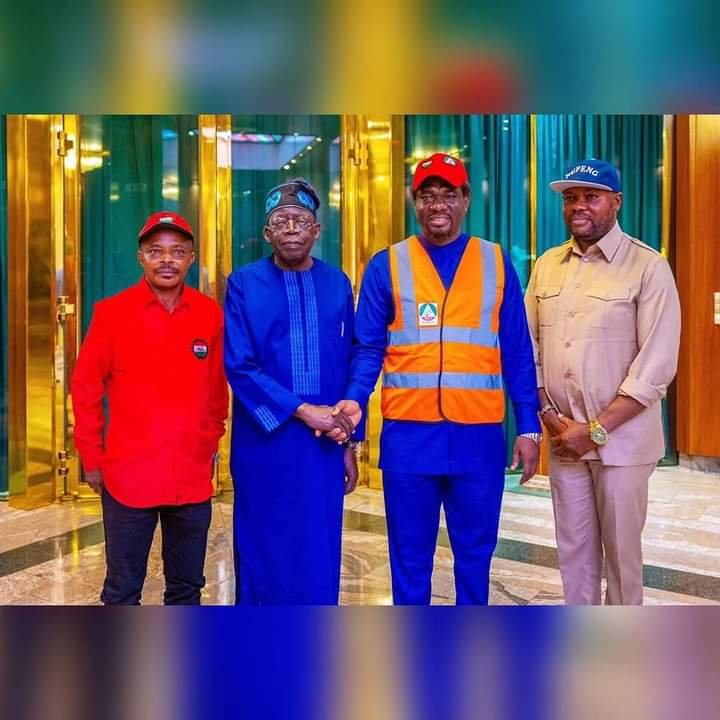 PORT HARCOURT REFINERY TO COMMENCE OPERATIONS IN DECEMBER THIS YEAR, 2023 - PRESIDENT TINUBU PROMISES LABOUR LEADERS