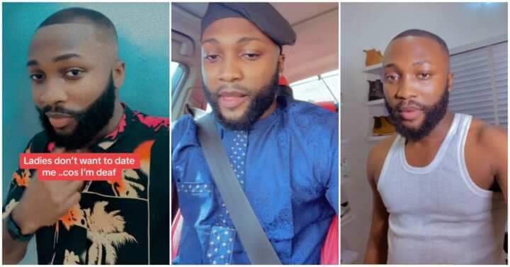 HANDSOME NIGERIAN MAN WHO IS DEAF CRIES OUT IN VIDEO, SAYS LADIES DON’T WANT TO DATE HIM