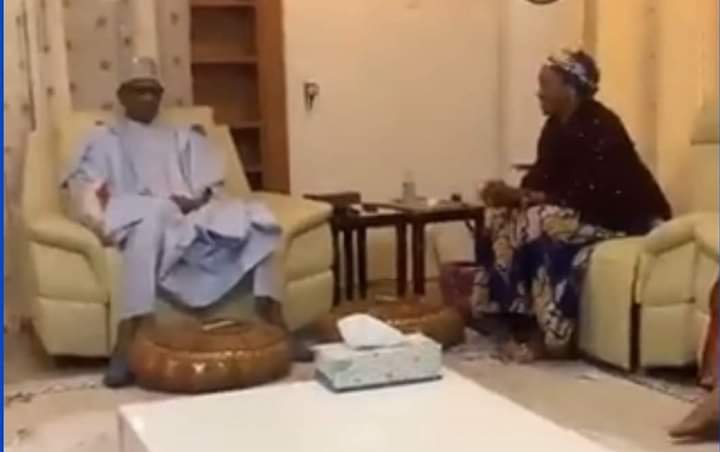 FIRST LADY REMI TINUBU PAYS COURTESY VISIT TO BUHARI IN DAURA