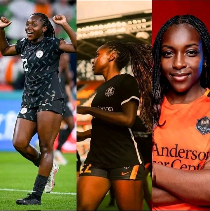 MICHELLE ALOZIE - NIGERIA'S WORLD CUP STAR PLAYING FOR THE FEMALE SUPER EAGLES 