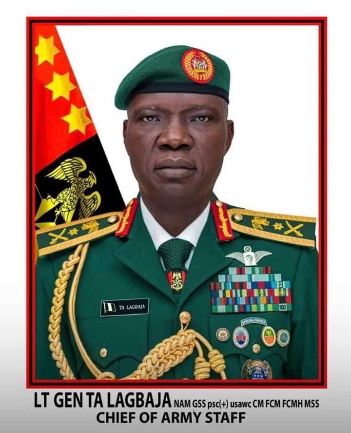 ARMY RELEASES OFFICIAL PORTRAIT OF COAS GENERAL LAGBAJA