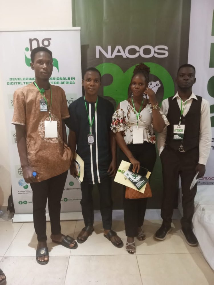 NACOS NATIONAL CONVENTION 2024: FEDERAL POLY EKOWE EXECUTIVES LED BY DIDI-OMAH MEET WITH TONYOR RUTH TARI, FEDERAL UNIVERSITY OF OTUOKE CHAPTER PRESIDENT (SEE PHOTO)