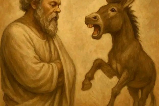 “When the donkey kicks, the wise remain silent.”