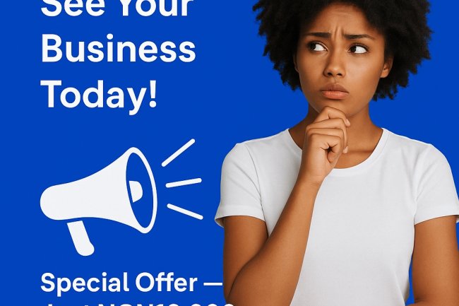 Stop Struggling in Silence — Let the World See Your Business Today!