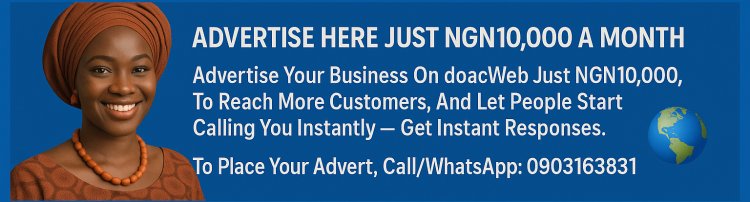PAY ONCE TO PLACE YOUR ADVERT, GROW YOUR BUSINESS FOR A MONTH