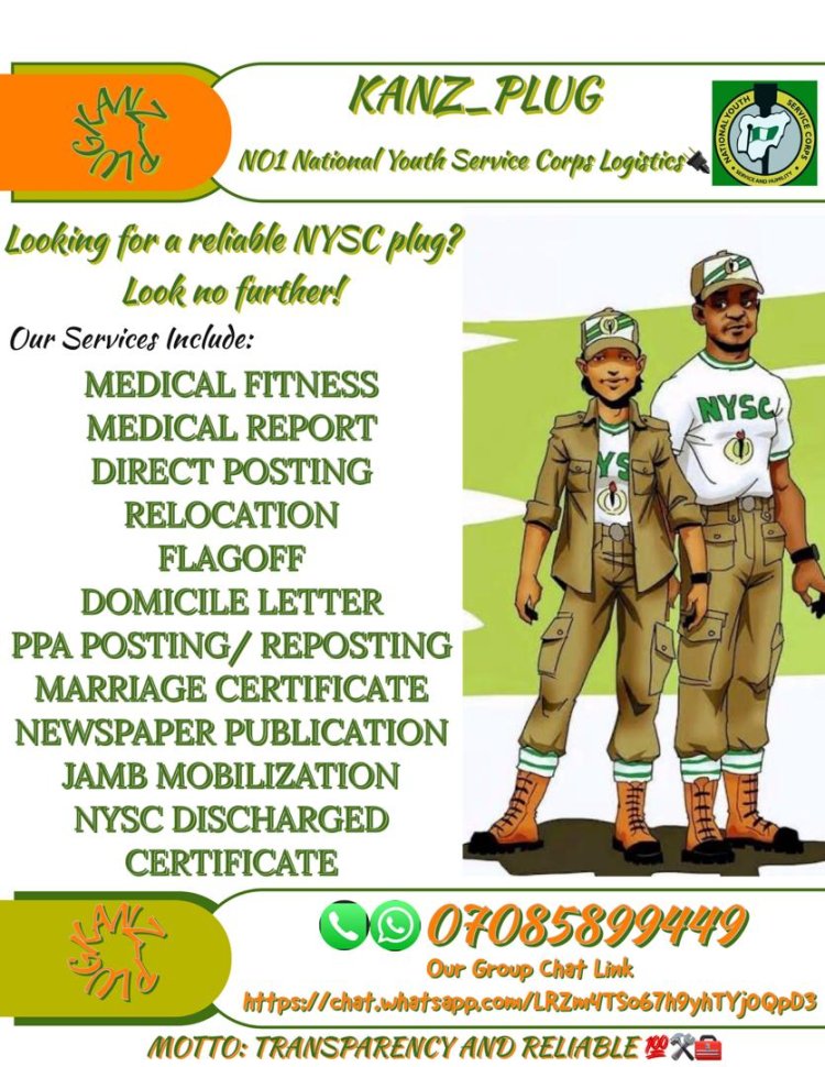 Get Fully prepared and informed on time about NYSC even before your time, so there wont be anything new to you.