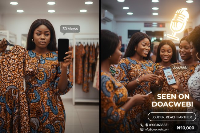 What If ₦10,000 Could Shout Louder Than You?