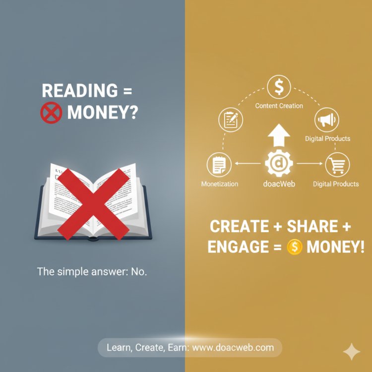 Can You Make Money on doacWeb by Just Reading Posts?