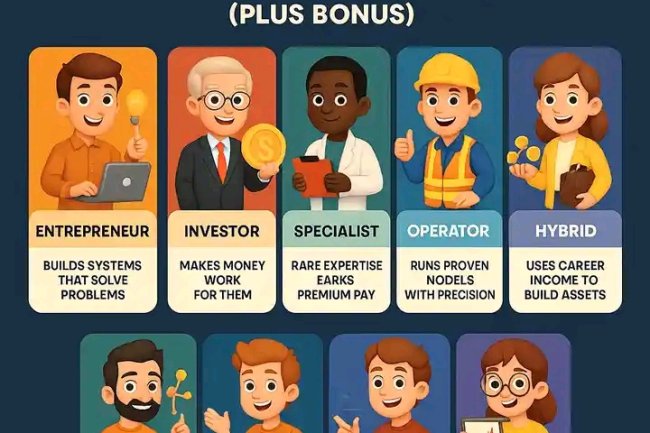 The 5 Types of People Who Get Rich (Expanded)
