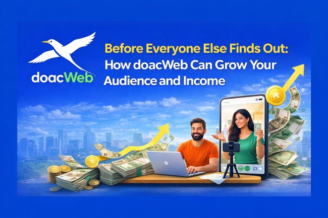 Before Everyone Else Finds Out: How doacWeb Can Grow Your Audience and Income