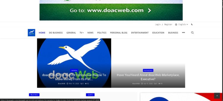 Official Report: Didi-Omah Give Speech On doacWeb's Restoration