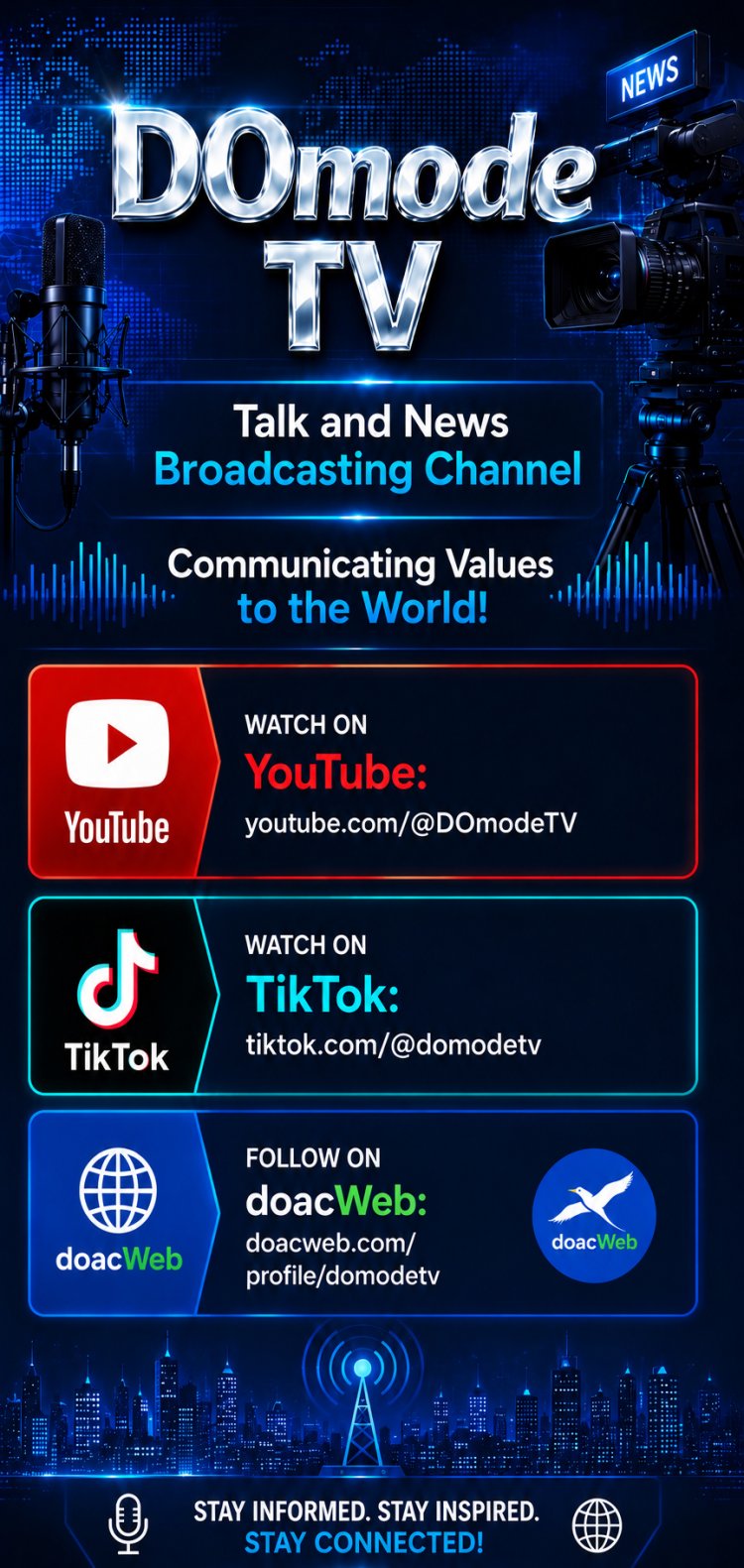 I Have Plans To Open A Broadcasting Company That Will Be Focusing On My Strength — Talk And News! Here Is It