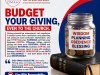 Budget Your Giving Even To The Church