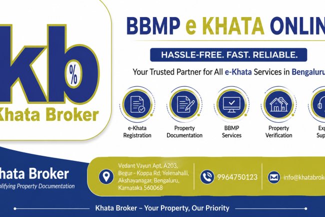 Complete BBMP E-Khata Services in Bengaluru | Apply & Transfer