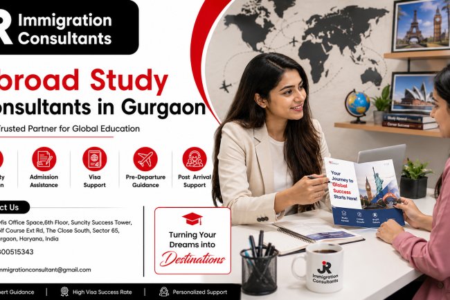 Why Should You Choose Abroad Study Consultants in Gurgaon? | JR Immigration Consultants
